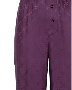 Jacquard-Boxerhose mit Handschellen - Violett