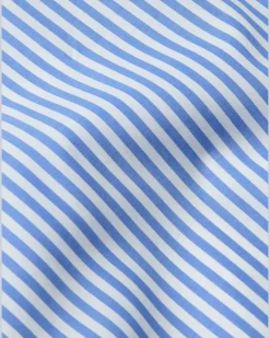James Cotton-Poplin Pyjama Trousers Blue
