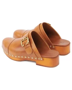 Jeannette Clogs - Braun