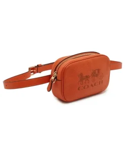 Jes Gürteltasche aus Leder - Orange