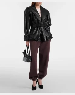 Jogginghose aus Baumwolle Braun