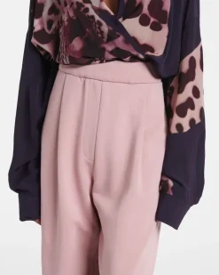 Jogginghose aus Baumwoll-Jersey Rosa