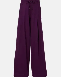 Jogginghose aus Baumwoll-Jersey Violett