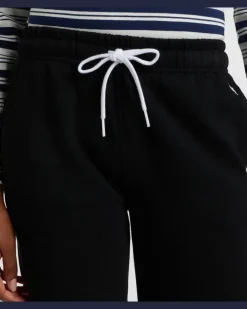 Jogginghose aus einem Baumwollgemisch Schwarz