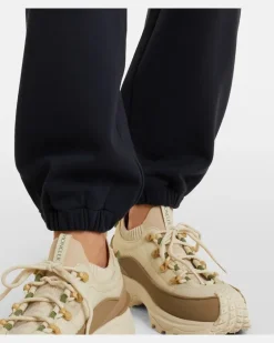 Jogginghose aus einem Baumwollgemisch Blau