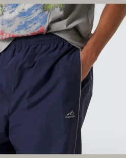 Jogginghose aus einem Baumwollgemisch Blau