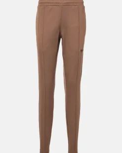 Jogginghose aus Jersey Braun