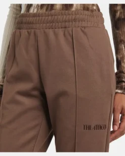 Jogginghose aus Jersey Braun