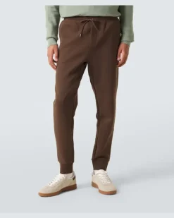 Jogginghose aus Jersey Braun