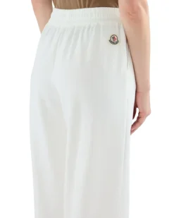 Jogginghose aus Kaschmir White