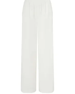 Jogginghose aus Kaschmir White