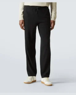 Jogginghose Bali aus Kaschmir Schwarz