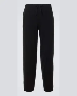 Jogginghose Bali aus Kaschmir Schwarz