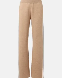 Jogginghose Benada aus einem Wollgemisch Beige