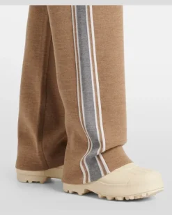Jogginghose Benada aus einem Wollgemisch Beige