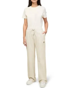 Jogginghose mit Logo Beige