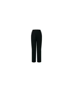 Jogginghose mit weitem Bein und Monogram-Detail Black