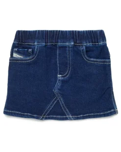 JoggJeans-Rock mit Kontrastnähten - Röcke - Damen - Blau