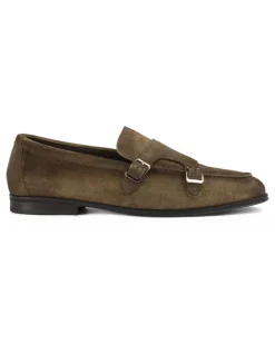 Juke Monk-Schuhe mit Doppelschnalle - Braun