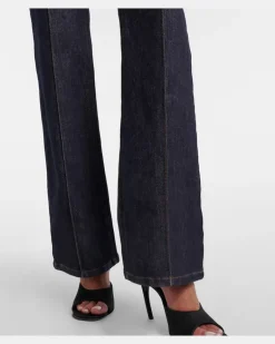 Jumpsuit aus Denim Blau