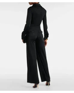 Jumpsuit aus Jersey Schwarz