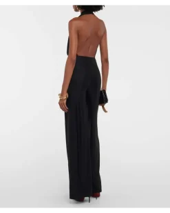 Jumpsuit aus Jersey Schwarz