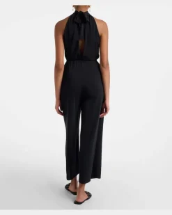 Jumpsuit aus Jersey Schwarz