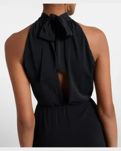 Jumpsuit aus Jersey Schwarz