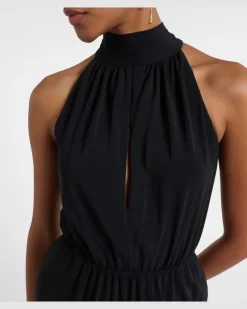 Jumpsuit aus Jersey Schwarz