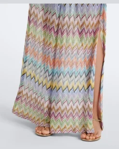 Jumpsuit aus Lamé Multicolor