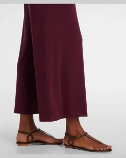 Jumpsuit Dao aus Jersey Burgunderrot
