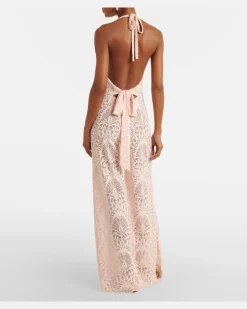 Jumpsuit Irena aus Spitze Rosa
