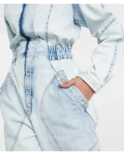 Jumpsuit Kimea aus Denim Blau