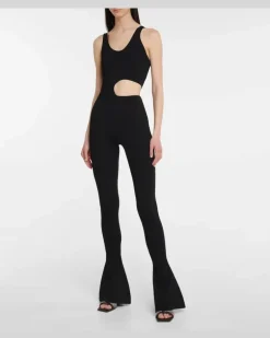 Jumpsuit mit Cut-outs Schwarz