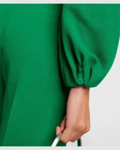 Jumpsuit Pattie aus Crêpe GrüN