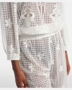 Jumpsuit Tully aus einem Baumwollgemisch Weiß