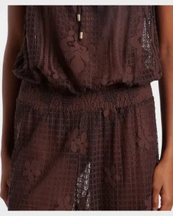 Jumpsuit Viv aus einem Baumwollgemisch Braun