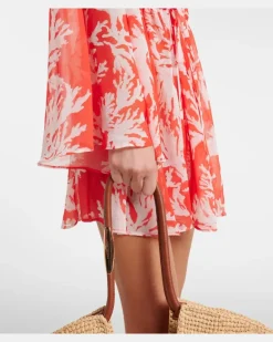 Kaftan Chloe aus Georgette Weiß