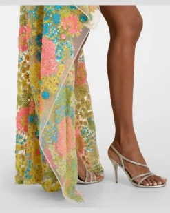 Kaftan Graham mit Pailletten Multicolor