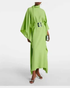 Kaftan La Luna aus Cady GrüN