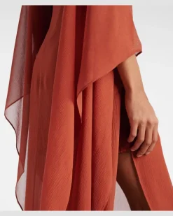 Kaftan Lanzarote aus Seidenchiffon