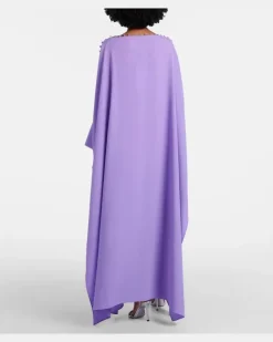 Kaftan Mila aus Cady Violett