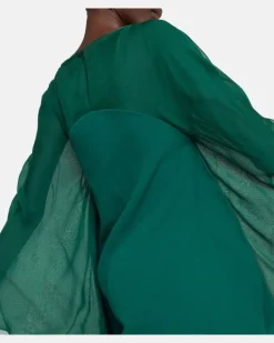 Kaftan mit Seide GrüN