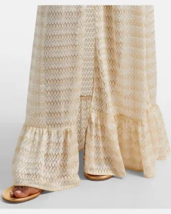 Kaftan Stevie aus Lamé Gold