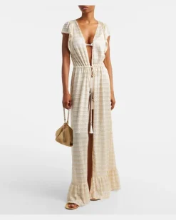 Kaftan Stevie aus Lamé Gold