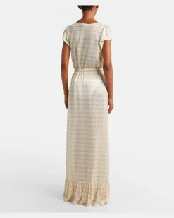Kaftan Stevie aus Lamé Gold