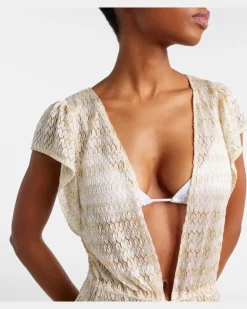 Kaftan Stevie aus Lamé Gold