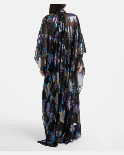 Kaftan Stevie aus Lamé Schwarz