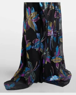 Kaftan Stevie aus Lamé Schwarz
