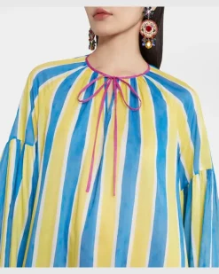 Kaftan Taormina aus Baumwolle Multicolor